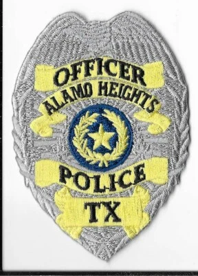 Alamo Heights Police Department, Texas Officer Breast Patch