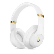 Beats Studio3 Wireless Over-Ear Noise Cancelling Headphones - White Pure ANC - Up to 22 Hours of Battery Life [HSTBTS04866624]