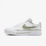 NIKE WMNS COURT LEGACY LIFT [HF5054-100] 女 休閒鞋 經典 復古 厚底 白 綠