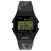 Timex T80 x Keith Haring Designer Art Limited Edition Digital Watch TW2W25500