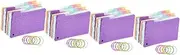 jojofuny 1200sheets Lined Index Cards Ruled Flash Cards Hole Punched Binder Rings for Study Memory