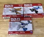 Erector By Meccano Engineering & Robotics Construction Set Of 3 Biplane, Plane,&