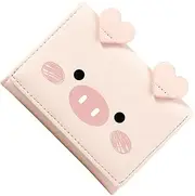 [VALICLUD] Wallet Women's Cartoon Wallet Compact and Portable Three Fold Money Bag