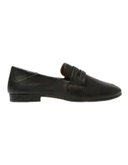 [Sandler] Lazaro Flat Shoes in Black Leather