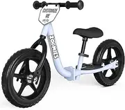 Zoomies Folding 12" Toddler Balance Bike for 3 to 5 Year Olds – Foldable Easy to Take On The Go – w/Carrying Strap