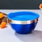 Metal Container Anti-rust Premium Egg Noodles Vegetable Storage Bowl Fruit Salad
