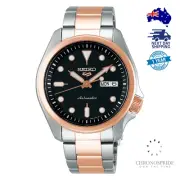Seiko 5 Sports SRPE58 SRPE58K1 Rose Gold Automatic Watch Mens