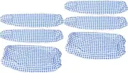 Sets Flexible Picnic Bench Covers Fitted Outdoor Table Cover Set for Camping Picnics