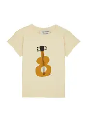 Bobo Choses Kids Guitar Printed Cotton T-shirt - Yellow - 9 Months (9 Months) 9 MONTHS (9 months)