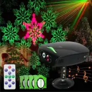 Mini Laser Projector Stage Lights R&G LED Disco Lighting christams projector