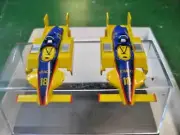 TYCO New pair of ho slot car body shells Yellow KRACO PPG F 1 INDY Type