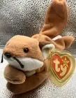 ❤️ Ty Beanie Babies Extremely Rare *1996 SLY Style 4115 *PVC *Tag Errors *Mint