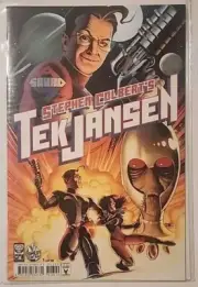Stephen Colbert Tek Jansen Comics 1&2 NM/M Oni Press 2007 NM+ Bagged BOARDED