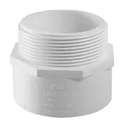 PVC DWV Male Adapter 1-1/2, 2, 3, and 4 Inch. 10 Pcs Per Lot