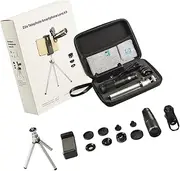 Uonlytech 1 Set Telephoto Wide Angle Lens Kit External Phone Lens with Macro Fisheye Options for Mobile Photography for Enthusiasts Professionals