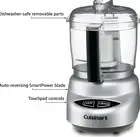Cuisinart DLC-2ABC Mini-Prep Plus 3-Cup Food Processor, Brushed Chrome/Nickel