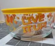 PYREX Minnie Mouse 4-Cup Lidded Storage Container Bowl~~Live it Up!