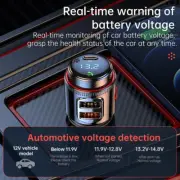 Wireless Bluetooth 5.0 USB FM Transmitter Car Charger Handsfree Adapter NEW