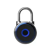 Waterproof Keyless Portable Smart Fingerprint Lock Padlock Anti-Theft APP Control Door Cabinet Padlock