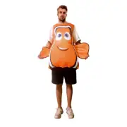 Funny Party Adult Clown Fish Top Outfits Cosplay Halloween Costume
