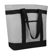 Insulated Reusable Tote Bag for Grocery Shopping for Women/Men, Pizza/Food Deliv