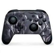 Nintendo Switch Pro Controller Skin Decal Vinyl Wrap - Melting Metal Molten