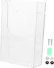 SHINEOFI 1 PC Wall-mounted Document Rack Pen Hanger Cubicle Cabinet Single Pocket Wall Mount Door Stationary Wall Mount Brochure Holder Magazine Holder Drawer Organiser Sign Shelves Plastic