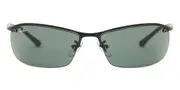 Ray-Ban RB3183 Top Bar 006/71 Men's Sunglasses Black Size 63