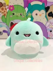 Squishmallows Squishville Sharon the Shark 2" Plush Brand NEW