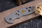 1PC TC4 Titanium Alloy Patch for Rick Hinderer Knives XM18 3.5” Inlaid Primer