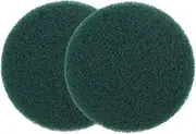 TEMPNAP 2 Pack Non-Scratch Scouring Pads for Drill Brush Car Kitchen Cleaning Self-Adhesive Round Pad Set