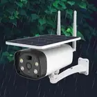 Solar Security Camera Wireless Wifi Hd Full Color Night Vision Ip67 Waterp HOM