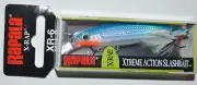 rapala x-rap xrap xr-6 xr06 sb 2.5" 1/8oz suspending jerkbait silver blue