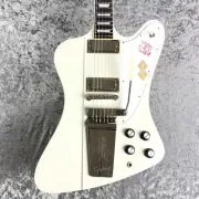 Epiphone Inspired by Gibson Custom Shop 1963 Firebird Polaros White #24121527286