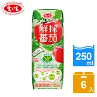 在飛比找PChome24h購物優惠-【愛之味】鮮採蕃茄汁Oligo無菌保鮮包250ml(6入/組