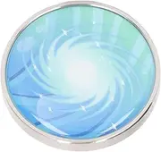 Mesmerizing Stainless Steel Gyroscope Toy, Forever Spinning with Colorful Patterns, Stress Relief and Creativity Unleashed, Perfect Desk Toy for Thinkers and Space Lovers (#3)
