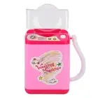 Mini Simulation Washing Machine Electric Make Up Brush Washing Machine (Pink GRS