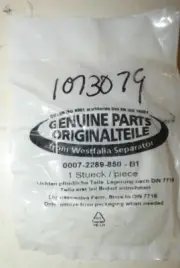 Westfalia Separator Gasket 0007-2289-850-B1