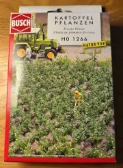 Busch HO 1266 - Potato Plants Kit For Model Railway Scenery / Diorama BNIP