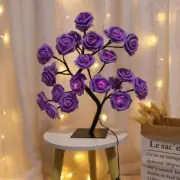 LED Rose Table Light USB Christmas Tree Light Night Light Home Party Wedding