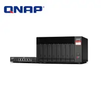 在飛比找momo購物網優惠-【QNAP 威聯通】TS-873A-SW5T 8Bay NA