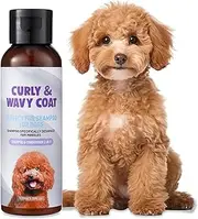 Pet Hair Cleansing Shampoo | 100ml Kitten Puppy Curly Coat Shampoo with Fragrance,Long Lasting Rich Lather Sensitive Skin Care Odor Remover for Small, Medium, Large Dogs