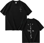 Cactus Jack Swag Letter Cotton T Shirt Men Women Tee Short Sleeve Tshirt Summer Tops Multicoloredghuegudw60 M
