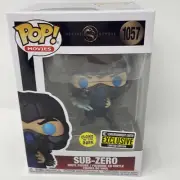 Funko Pop! Mortal Kombat EE Exclusive GITD Sub-Zero 1057 with Protector