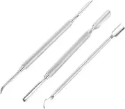 Baluue Nail Remover Tool Set Cuticle Pusher Nail Art Skin Remover Gel Polish Manicure Supplies