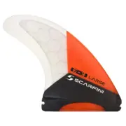 SCARFINI TRI THRUSTER Carbon Base SINGLE TAB E3/ML Surfboard Fins