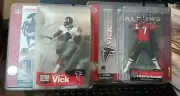 MCFARLANE VARIANT NICE MICHAEL VICK RED SERIES 7 + ROOKIE FIGURE
