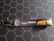 INITIAL D KEISUKE TAKAHASHI JDM WRIST LANYARD DETACHABLE KEYCHAIN *