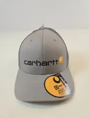 Carhartt Force Canvas Gray Mesh Snap Back Cap Hat - One Size Adjustable-New