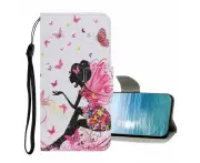 For Samsung Galaxy A23 5G Pattern Flip Leather Wallet Case - Dancing Girl